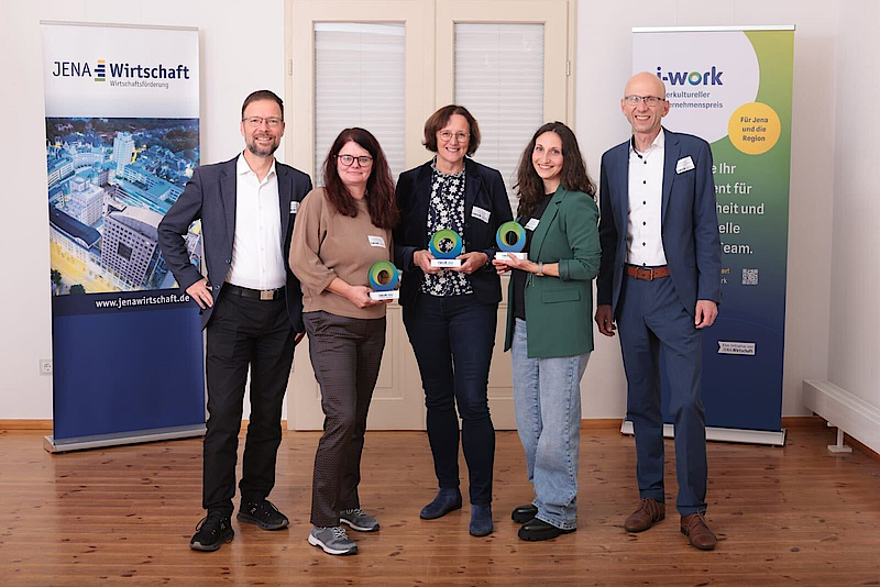 Die Gewinner des i-work Interkulturellen Unternehmenspreises 2024