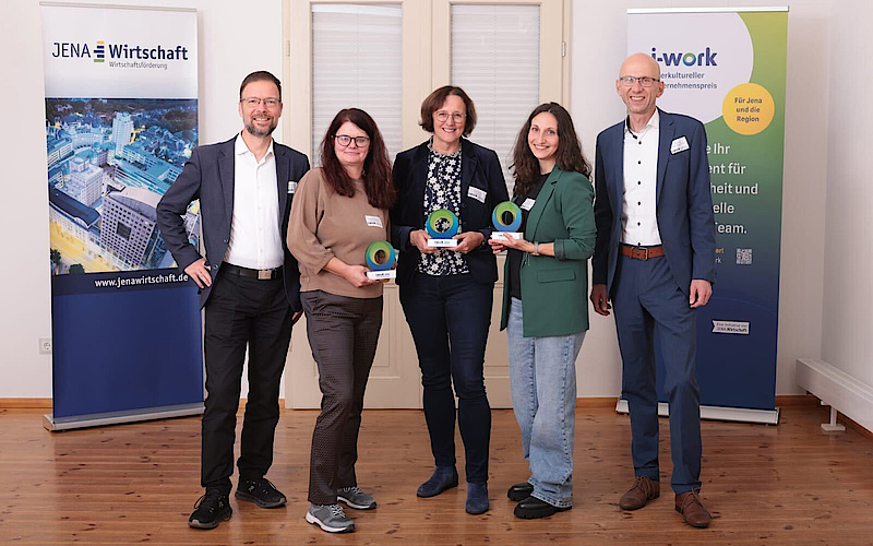 Die Gewinner des i-work Interkulturellen Unternehmenspreises 2024